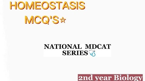 PMC MDCAT BIOLOGY MCQS🩺 || NMDCAT 2022