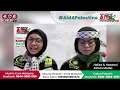 Sedutan Kempen #Aid4Palestine: Heliza & Hazwani, Artis