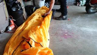 Packing the tent eureka apex 2xt