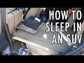 How to Sleep in an SUV (Sleeping or Car Camping in an SUV)