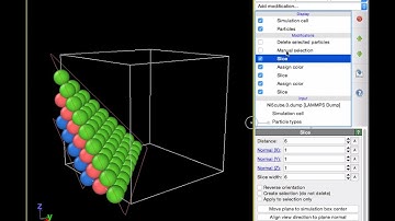 Illustration of the ABC plane stacking in FCC Copper