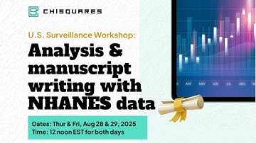 Analysis and Manuscript Writing with NHANES Data: Code-Free, Hands-On Workshop — Day 1