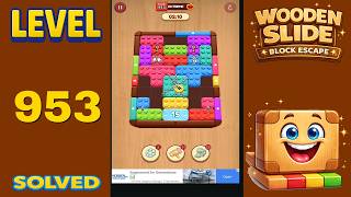 Wooden Slide – Level 953 | Walkthrough