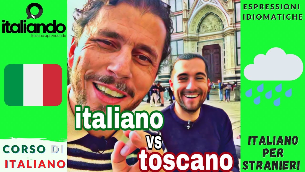Italiano vs Toscano lingua italiana e dialetto toscano 