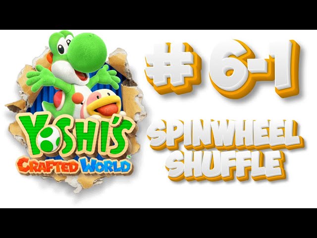 Yoshi´s Crafted World - Level 6-1 - Cardstock Carnival - Spinwheel