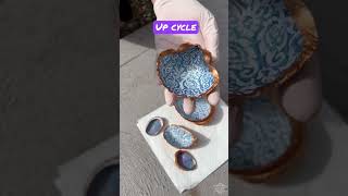 Ugly into beautiful craft | show me recycling shells | beautiful up cycle ideas #shorts