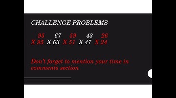 PART 2 Vedic Maths Fast Maths Fast Calculations Fun Maths MULTIPLICATION OF 2 DIGIT NUMBERS