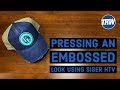 TRW Lab #14: Pressing an a Hat with an Embossed Look using Siser Brick, EasyWeed Stretch and Glitter