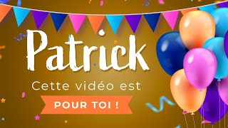 🎂 Chant joyeux anniversaire Patrick - Les chatons les plus mignons 🎂🎉 !