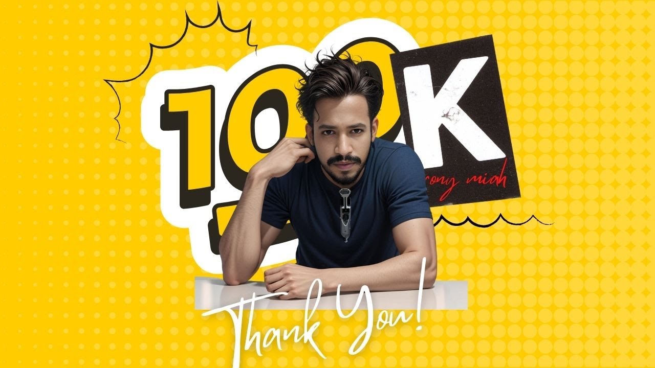 YouTube thumbnail design 2024 | Rony miah | Professional Thumbnail