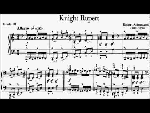 piano pieces for children grade 3 no 15 schumann knight rupert p 86 knight rupert sheet music