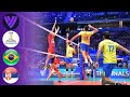 Brazil  Serbia   Full Semi Final  Mens World Champs 2018