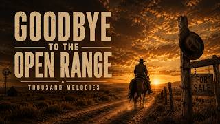 Goodbye to the Open Range 🤠 | Emotional Country Ballad
