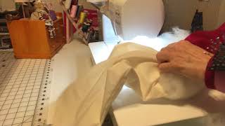 Learning how to make a Pillow Form.