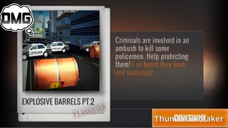 Explosive Barrels pt 2, sniper 3D assassin shoot to kill Mallow Bay special ops mission #3