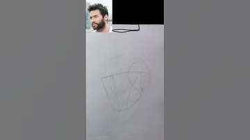 how to draw basic construction line using Loomis method