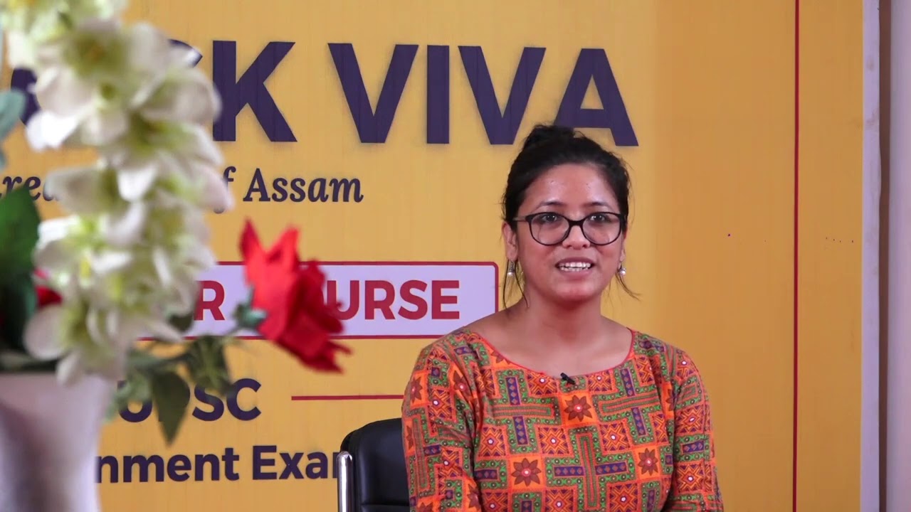 Miss Rini Hazarika (ACS, Rank - 105) | APSC Mock Viva 2020 | Best IAS Coaching Institute