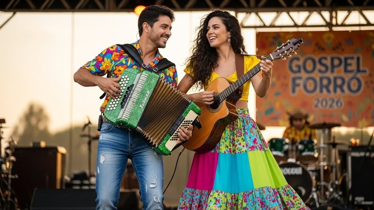 Forró Gospel que Alegra a Alma | Louvores Animados para Adorar a Deus