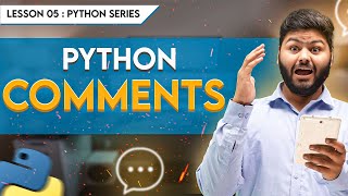 Comments in Python  | Rochak Education |Python Series | Video 05