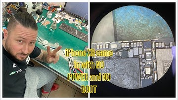 iPhone XR came in with NO POWER and NO CHARGE - IMPORTANT DATA - DATARECOVERY - SHORT CIRCUIT