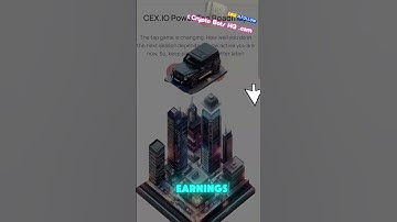 😮Tap to Earn➡️CEX IO EXCHANGE