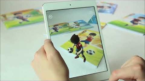 Augmented Reality Notebook - Sports - TIGRA Live Animations