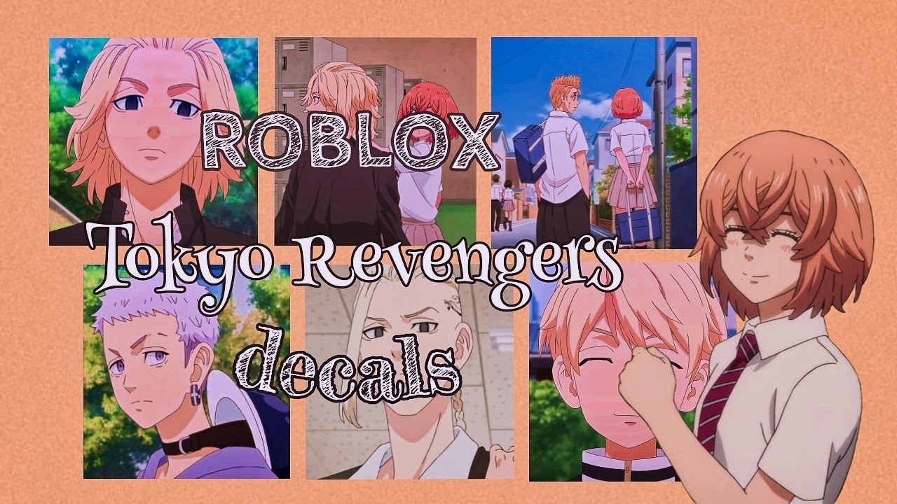 Roblox Tokyo Revengers Decals Aueie Youtube - roblox banana decal id