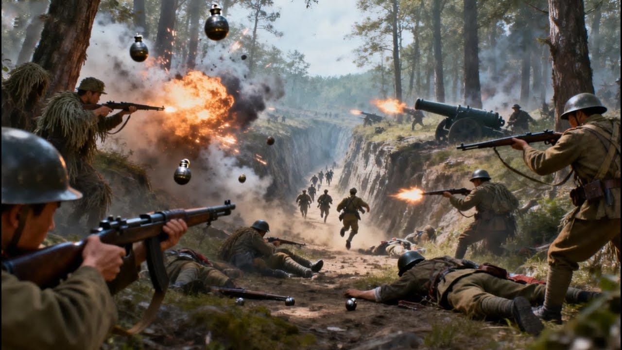 【FULL MOVIE】八路軍佯敗誘敵入峽谷，關門打狗將日軍盡數殲滅