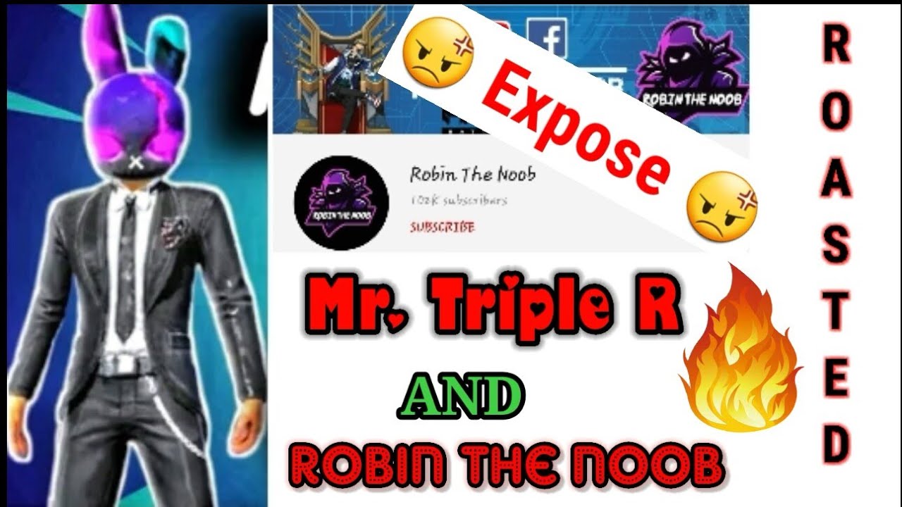 Mr. Triple R and Robin The Noob's love story exposed || @Mr. Triple R ...