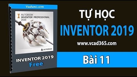Giáo trình Inventor 2019 | Bài 11 | Hướng Dẫn Lệnh Decal trong Inventor 2019