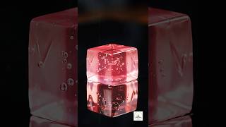 🧊 Crystal Cube Soap Cutting ASMR | So Satisfying 🤯 #shorts #ai