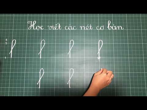 Video Cô Ngọc Anh - Hướng dẫn viết nét khuyết trên - youtube