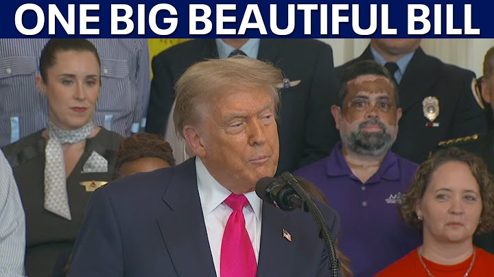 FULL: President Donald Trump announces China trade deal during 'One Big Beautiful Bill' event