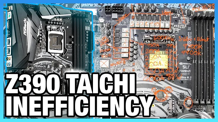 ASRock Z390 Taichi: VRM Analysis & Efficiency