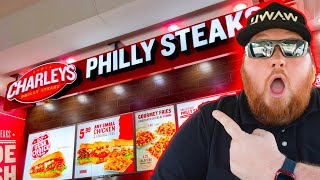 Charleys Philly Steaks Review!
