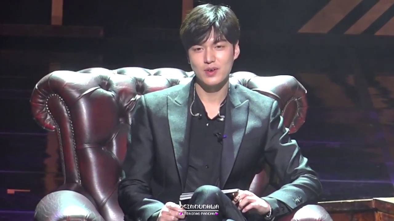 20170218 이민호 토크콘서트 The originality of LEE MIN HO 단역시절 에피소드 by.소심눈화