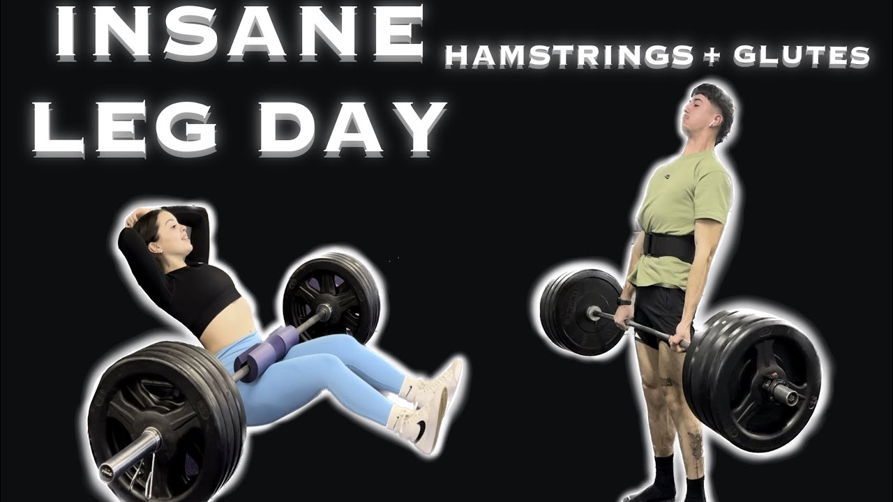 LEG DAY WORKOUT !! (Hamstring & glute focused) YouTube