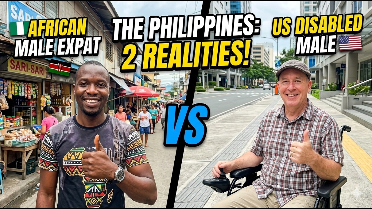 African Male VS US Disabled Guy in the Philippines - YouTube