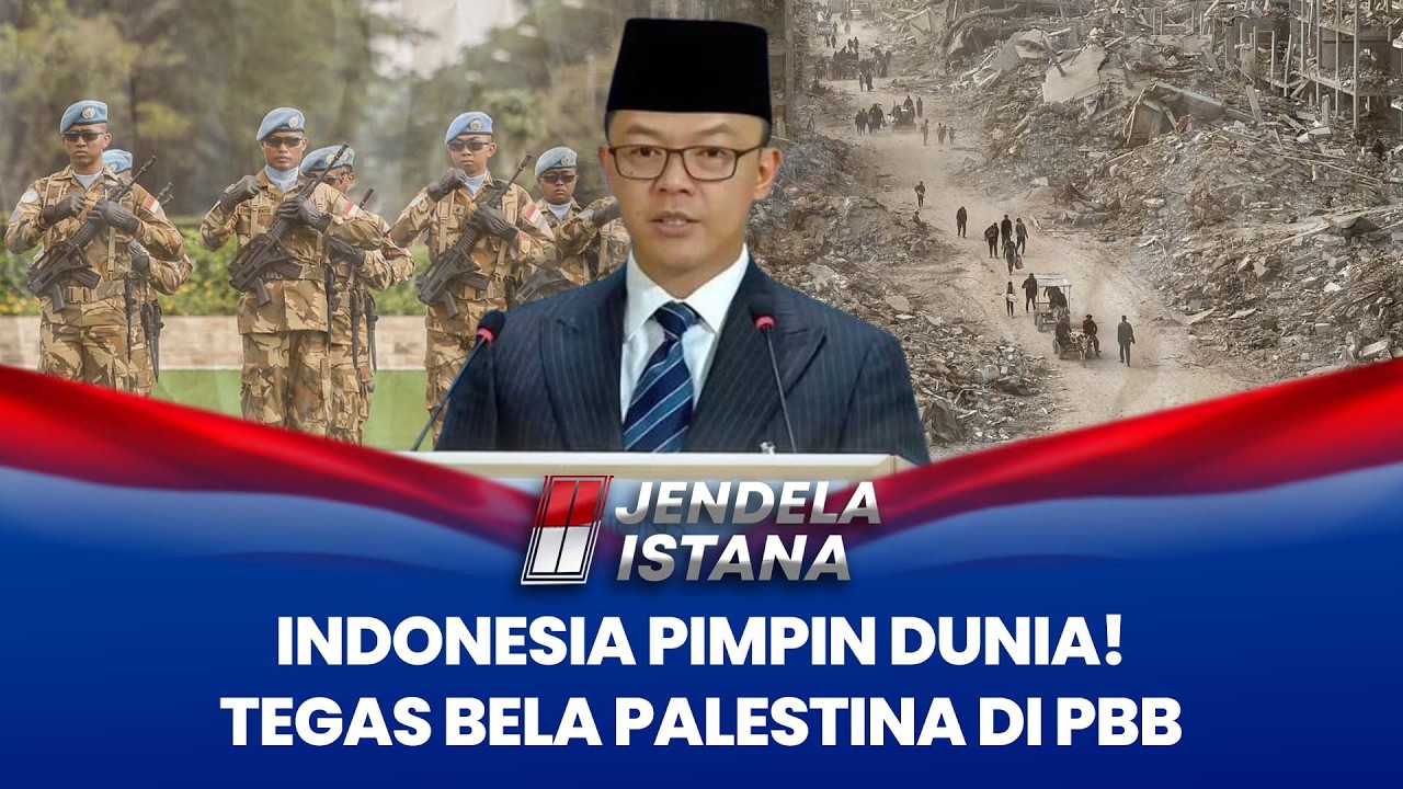 INDONESIA CETAK SEJARAH! Pimpin Dewan HAM PBB & Tegaskan Palestina Harus Merdeka! | JENDELA ISTANA