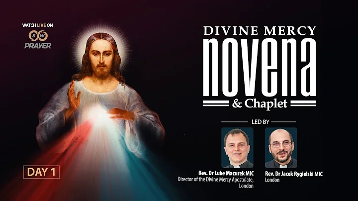 Divine Mercy Novena & Chaplet- Day 01|  Chaplet of  Divine Mercy |  Powerful Novena - April 15, Live