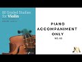 STUDY 40 - 80 GRADED STUDIES - VIOLIN -- JESSICA OLEARY - PIANO ACCOMPANIMENT ONLY