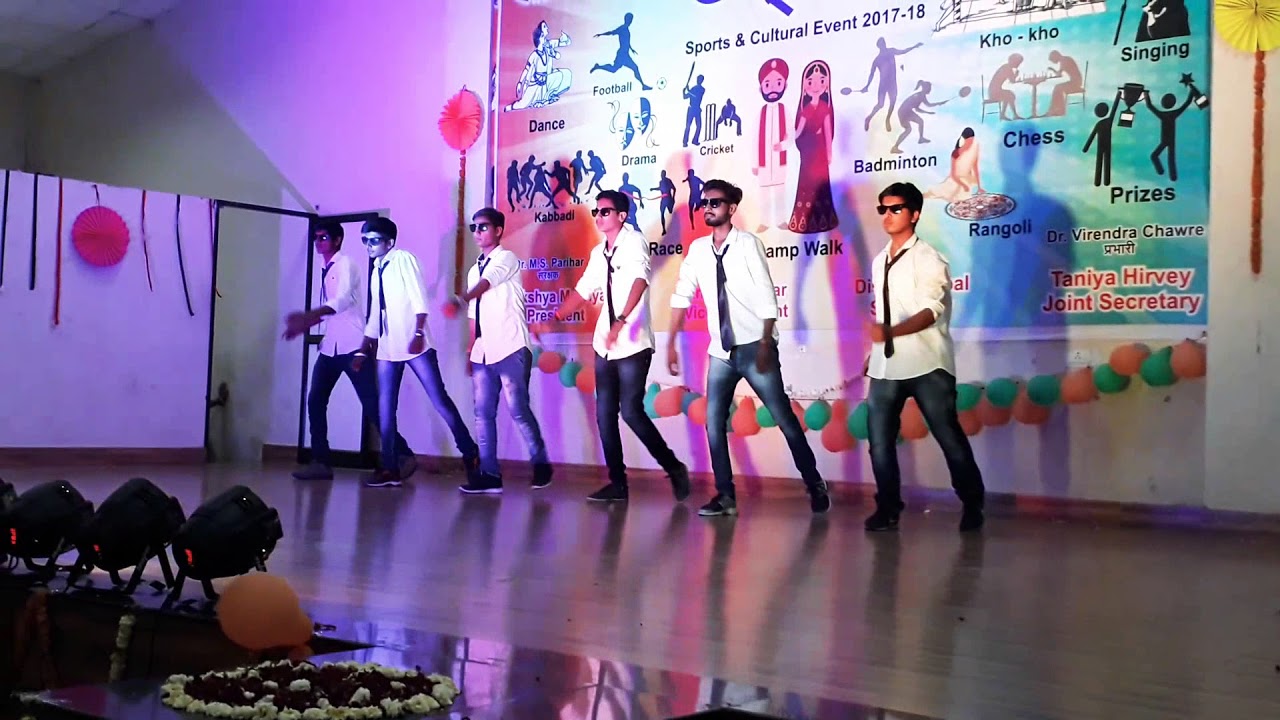 Best group dance in college annual function 🤘 - YouTube