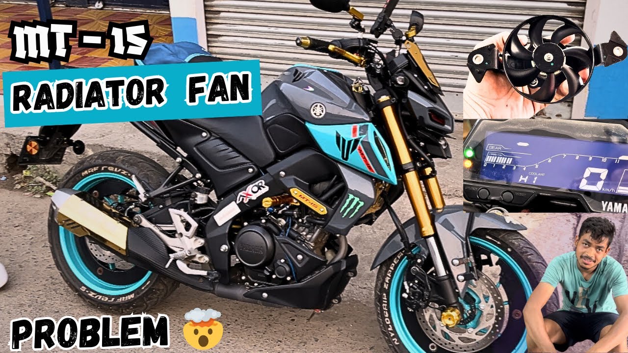 Fixing MT 15 Radiator Fan Issue || MT 15 Radiator Fan Not Working