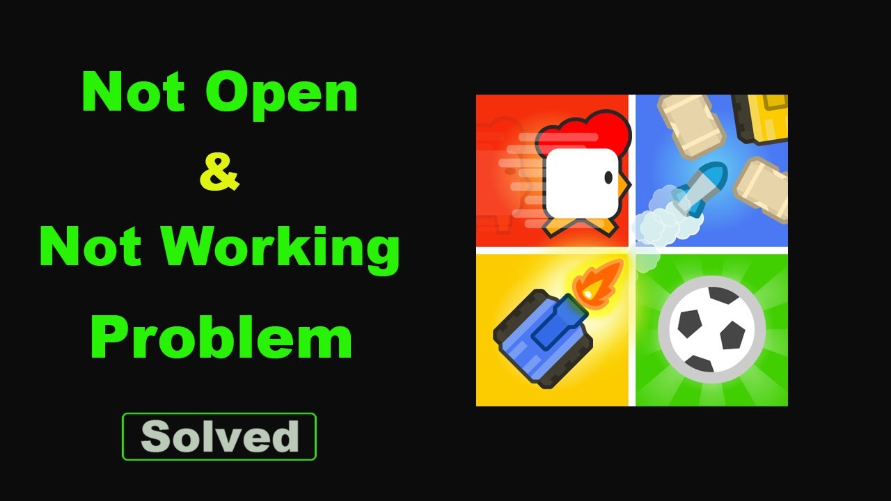 Fix 2 3 4 Player Mini Games App Not Working and Not Open Problem in Android Phone
