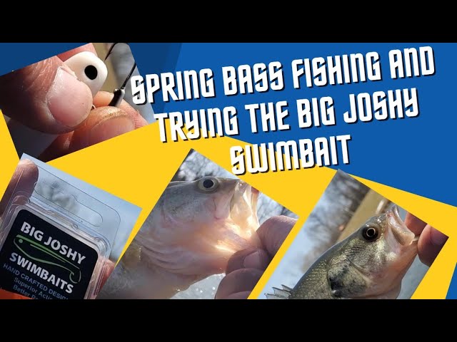 Spring Bass Fishing Using the Big Joshy Swimbait 