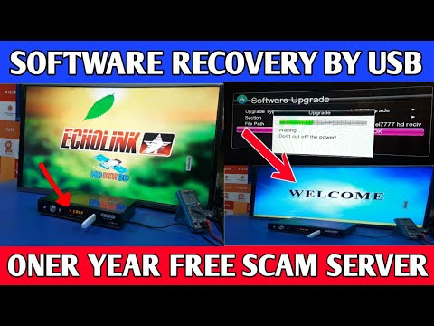 Echolink El777 Hd Reciver USB Software Recovery | Echolink El7777 Hd Reciver Recovery | Gx6605s