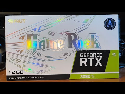 видео: RTX 3080 Ti Palit GameRock - замена термопрокладок