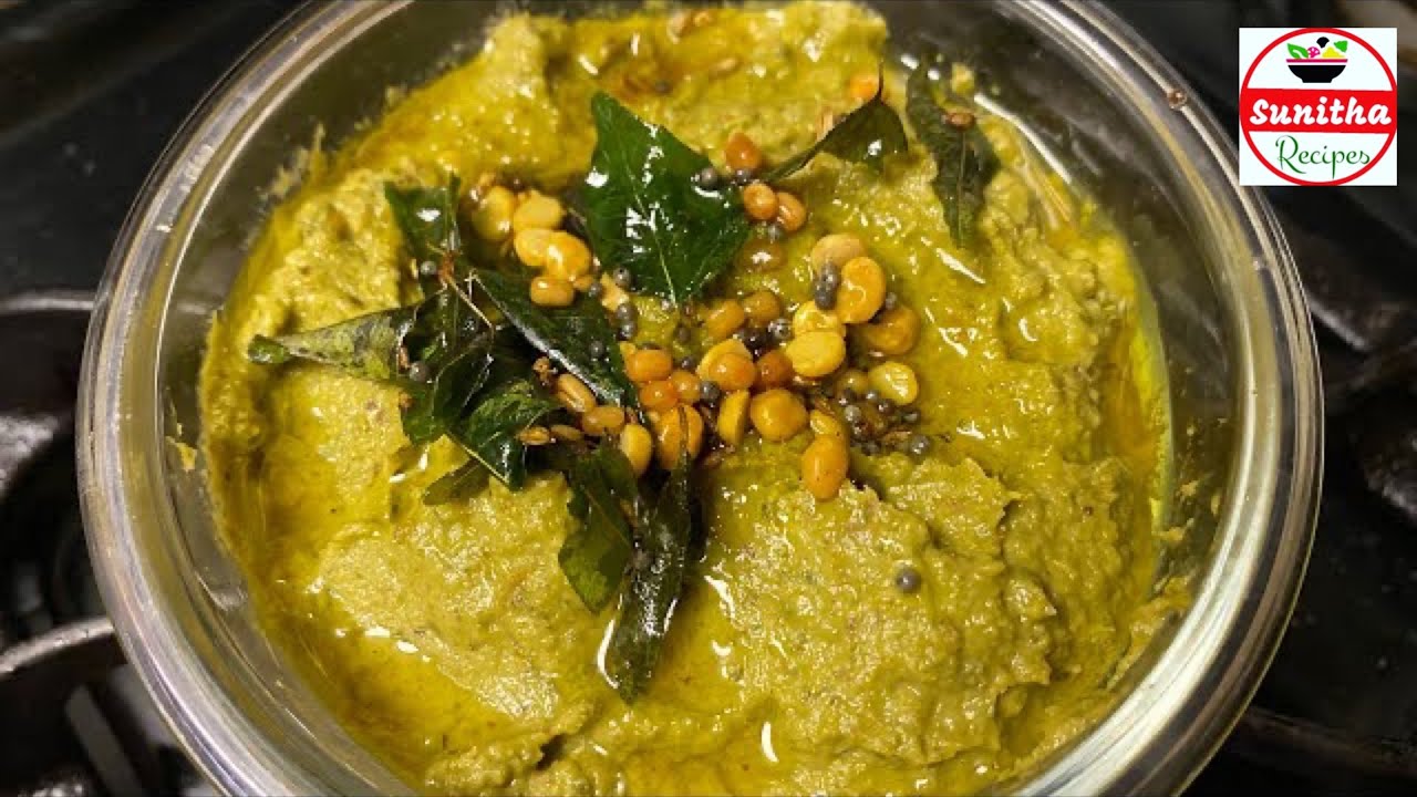 Ridge Gourd Chutney ( Beerakaya Pachadi ) Chutney For Idli,Dosa&Rice