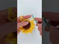 Very Easy Crochet Sunflower Crochet Easycrochet Sunflower