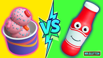 Juice Run VS Ice Cream Rush 🥤🍧 New Satisfying Mobile Gameplay Walkthrough All Levels NEW UPDATE